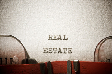 Real estate text