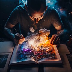 Obraz premium The worlds i create