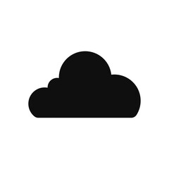 Clouds icon. Sky. Set. Vector illustration.