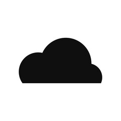 Clouds icon. Sky. Set. Vector illustration.