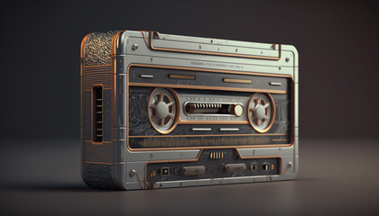 Obraz premium Retro cassette tape