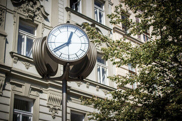 Fototapeta na wymiar Clock in Prague 