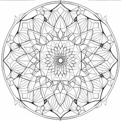 Obraz premium Mandala vektor illustrations 