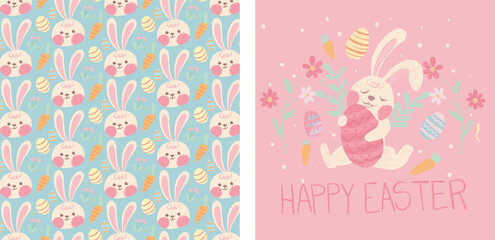 Tarjeta Feliz Pascua para imprimir