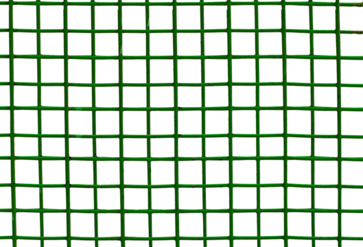 The texture of the metal mesh on a white background. Torn steel, metal mesh with holes