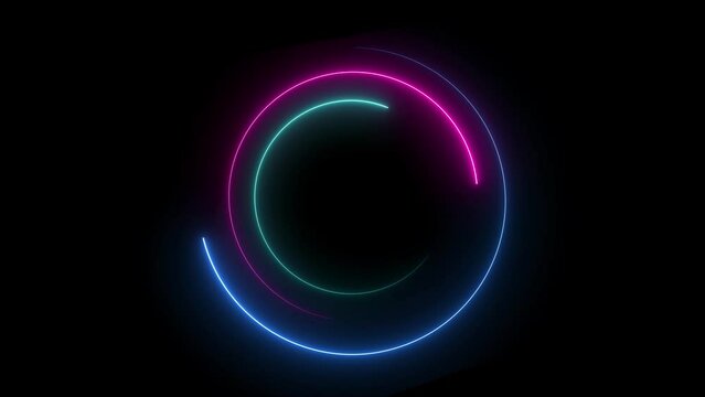 abstract beautiful loop loading animation background 