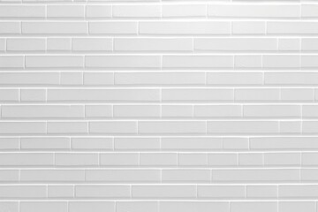 White Fresh Plain Wall Paint Brick Texture Background
