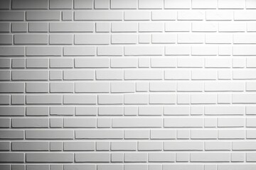 Fototapeta premium White Fresh Plain Wall Paint Brick Texture Background