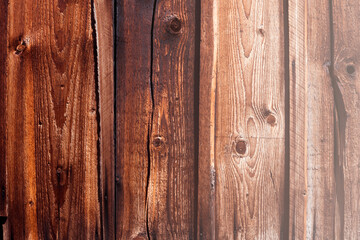 Obraz premium Beautiful wooden vintage background with boards.