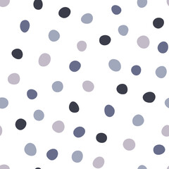 Abstract seamless pattern with small round dots