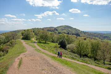 Fototapeta premium Malvern hills in the Summertime