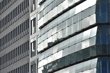 Full frame shot of a modern office building in Berlin