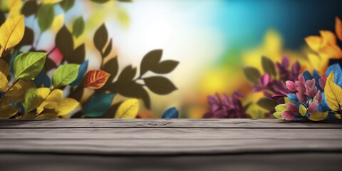 Beautiful floral spring banner for Mother's day, 8 March. Generative AI