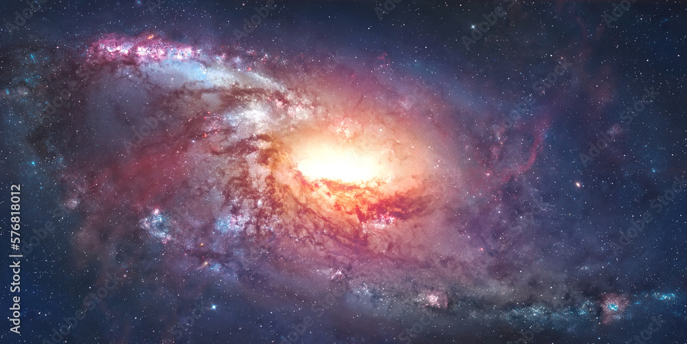 Wall mural space wallpaper. universe. stars and galaxies. elements of this image furnished by nasa