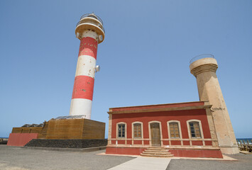 El Tostón Lighthouse in El Cotillo, Fuerteventura