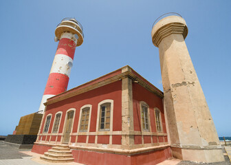 El Tostón Lighthouse in El Cotillo, Fuerteventura