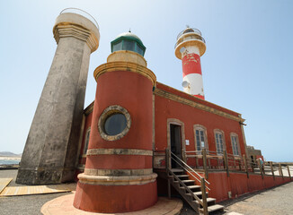 El Tostón Lighthouse in El Cotillo, Fuerteventura