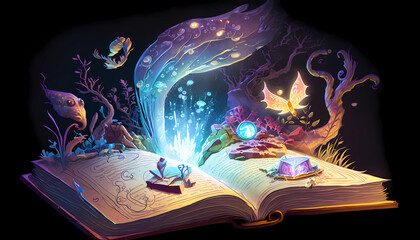 The Magic Book Unveiled: Unlocking the Secrets of the Enchanted Kingdom generated by AI