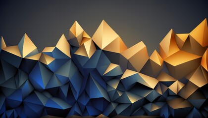 Abstract background with different geometric patterns. Gradient, all colors of the rainbow, very detailed. Generative art.