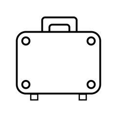 Summer icon vector. Beach illustration sign. Vacation symbol or logo.