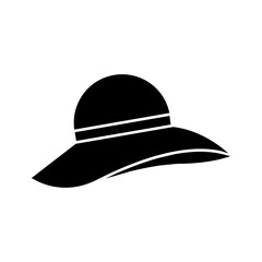 Summer icon vector. Beach illustration sign. Vacation symbol or logo.