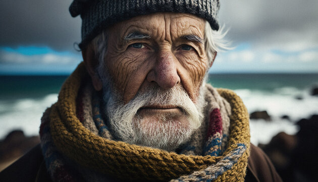 An old Fisherman generative AI