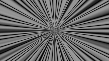 Hypnotic abstract illustratoration. Black and white background