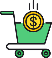 shopping cart icon