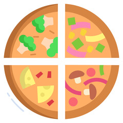 pepperoni pizza icon