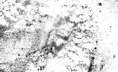 Rough black and white texture vector. Distressed overlay texture. Grunge background. Abstract textured effect. Vector Illustration. Black isolated on white background. EPS10