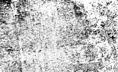 Rough black and white texture vector. Distressed overlay texture. Grunge background. Abstract textured effect. Vector Illustration. Black isolated on white background. EPS10