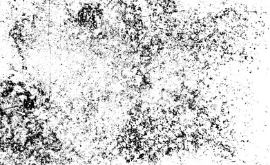 Rough black and white texture vector. Distressed overlay texture. Grunge background. Abstract textured effect. Vector Illustration. Black isolated on white background. EPS10