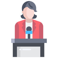 Woman Speech icon