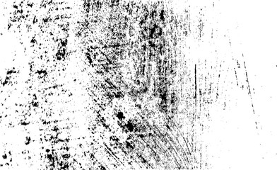 Obraz premium Rough black and white texture vector. Distressed overlay texture. Grunge background. Abstract textured effect. Vector Illustration. Black isolated on white background. EPS10