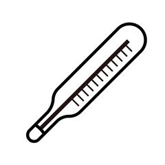 thermometer - vector icon