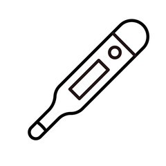 thermometer isolated on white background