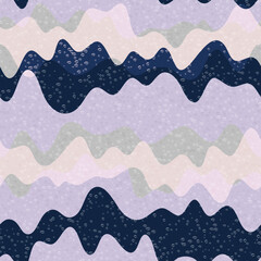 Stylish wave fluid vector seamless pattern.