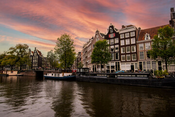 Fototapeta na wymiar Cielo de Amsterdam
