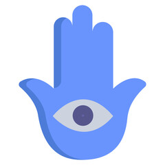 Naklejka premium Hamsa icon