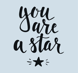 Beautiful words vector designs, Inspirational positive handwritten vector design for printing on products. Short sayings Slogan design calligraphy word art vector motivational quotes design