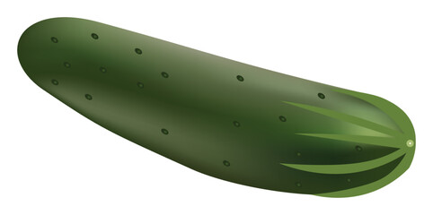 Isolated Cucumber