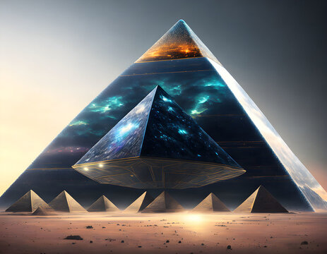 pyramids in the sky