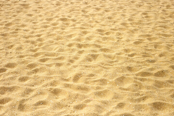 Beach sand texture for background.