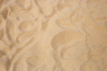 Beach sand texture for background.