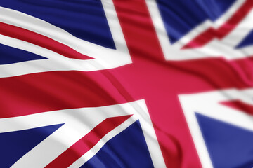 Flag of UK United Kingdom. High Resolution format (PNG).