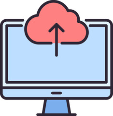 cloud computer icon