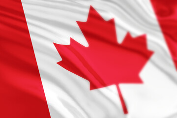 Flag of Canada. High Resolution format (PNG).