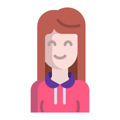 Woman avatar icon