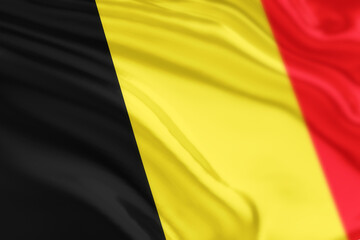 Obraz premium Flag of Belgium. High Resolution format (PNG).