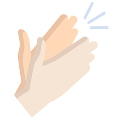 Fototapeta premium Clapping icon